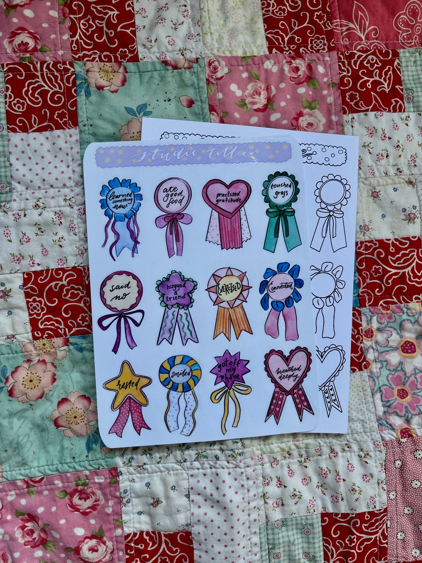 Badge Sticker Sheet
