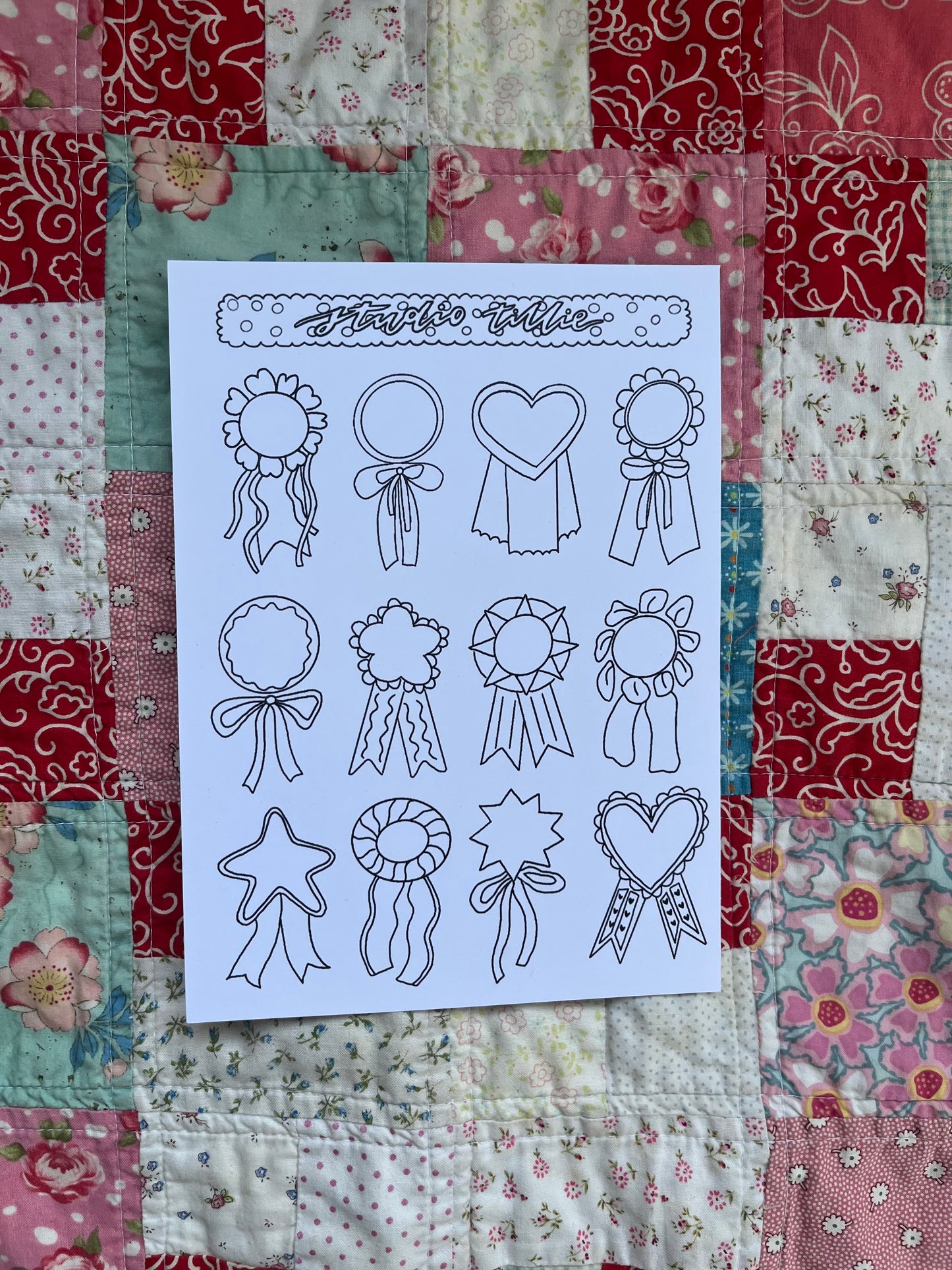 Badge Sticker Sheet