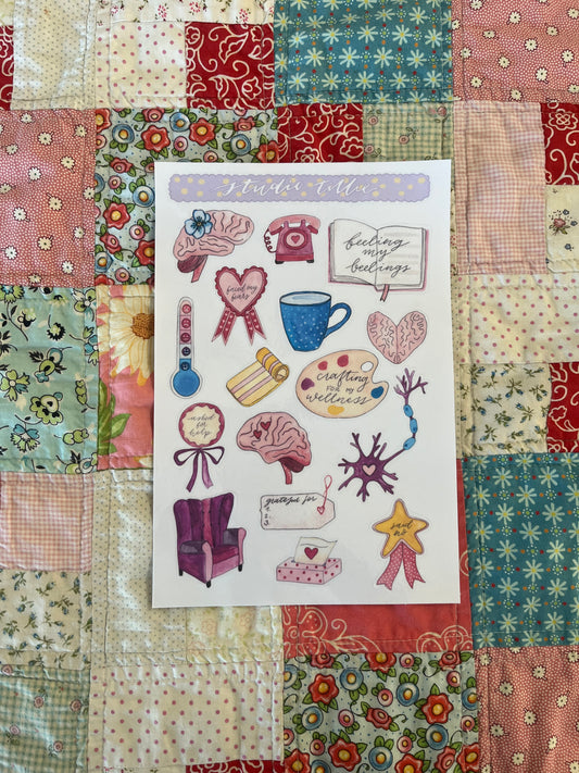 Psychology Sticker Sheet